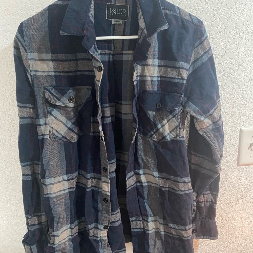 Valor plaid button down
